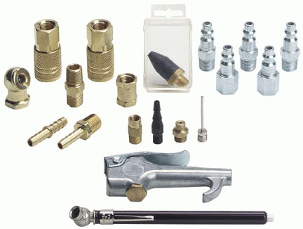 (image for) Accessory Kit Compressor 17-Pc - Click Image to Close