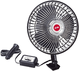 (image for) Fan Oscillating 12v 2-Speed - Click Image to Close