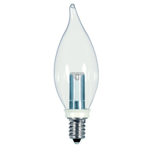 (image for) Bulb Led 1w Cand Clear Warmwh - Click Image to Close