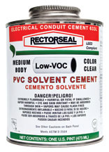 (image for) Conduit Cement Pvc Lovoc .5pt - Click Image to Close