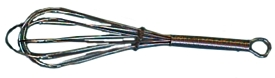 (image for) Whisk Chrome-Plated Wires 10" - Click Image to Close