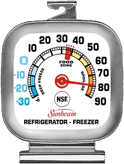 (image for) Thermometer Fridge/Freezer - Click Image to Close