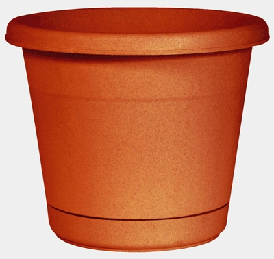 (image for) Planter Rolled Rim Tc 12" - Click Image to Close