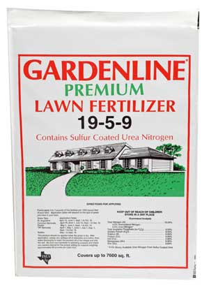 (image for) Fertilizer 19-5-9 Gardenline - Click Image to Close