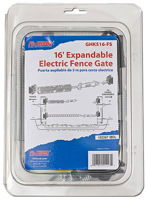 (image for) Gate Electric Fence Expandable - Click Image to Close