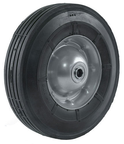 (image for) Wheel Steel 10x275 Rib Tread - Click Image to Close