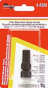 (image for) Sprayer Nozzle Adj Cone Poly - Click Image to Close