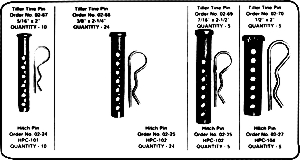 (image for) Hitch Pin Asmt 88-Pc Tine Pin - Click Image to Close