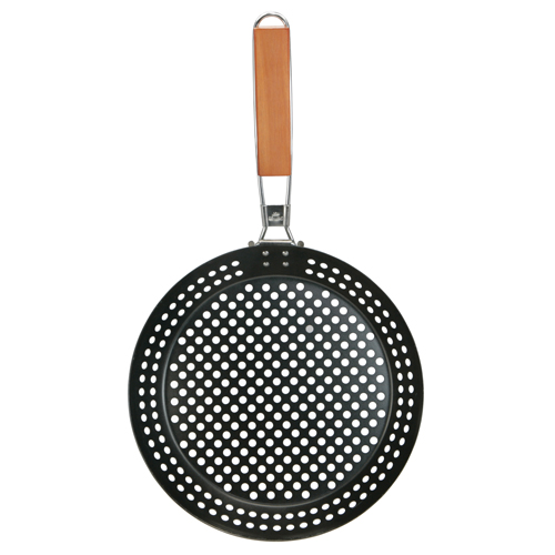 (image for) Bbq Skillet Ns W/Removable Hdl - Click Image to Close