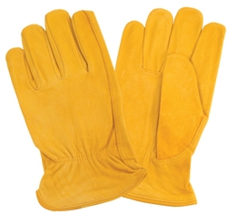 (image for) Gloves Drivers Cowhide Med - Click Image to Close