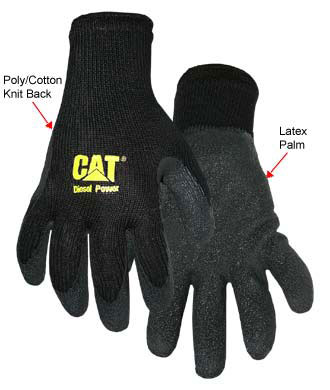 (image for) Gloves W/Latex-Coated Palm Med - Click Image to Close