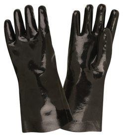 (image for) Gloves Smooth Pvc 18" Cuff - Click Image to Close