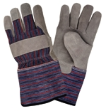 (image for) Gloves Split-Leather Palm Lg - Click Image to Close