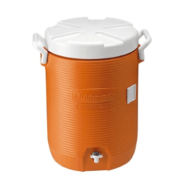 (image for) Cooler 5-Gal Orange/White - Click Image to Close