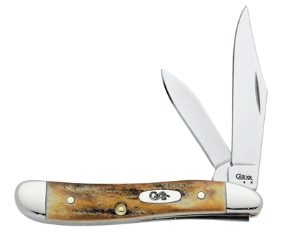 (image for) Knife Genuine Stag Peanut - Click Image to Close