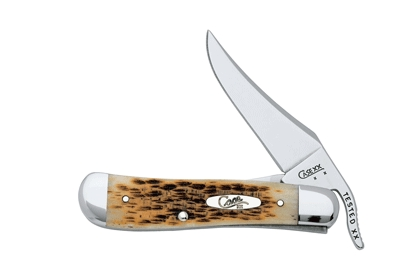 (image for) Knife Amber Bone Russlock - Click Image to Close