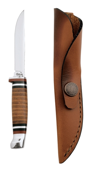 (image for) Knife Leather Hunter 6.5" - Click Image to Close