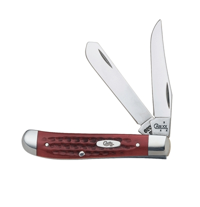 (image for) Knife Old Red Bone Mini Trap - Click Image to Close