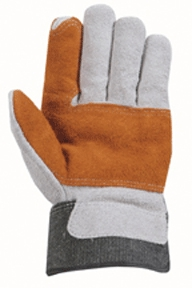 (image for) Gloves Double Palm Leather - Click Image to Close