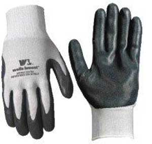(image for) Gloves Blk Foam Nitrile Ctd M - Click Image to Close