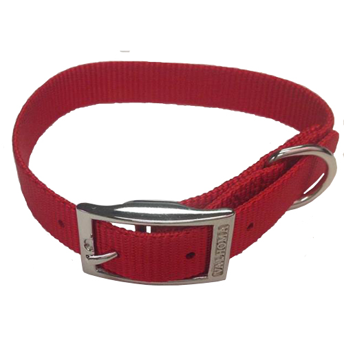 (image for) Collar Nylor 5/8"x14" Red - Click Image to Close
