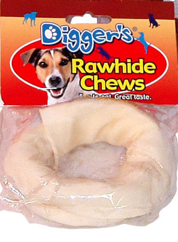 (image for) Chews Small Donut Rawhide - Click Image to Close