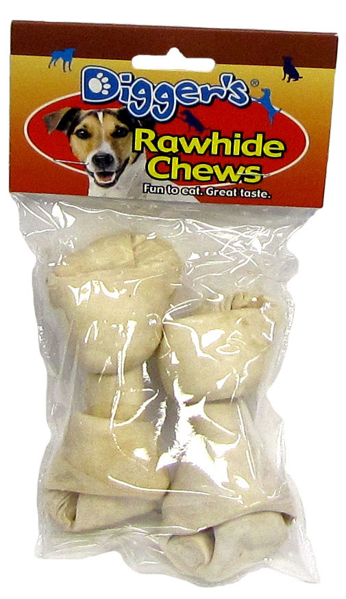 (image for) Bone Beef Rawhide Sm White 2pk - Click Image to Close