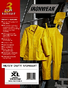 (image for) Rain Suit 3-Pc .35mm Med - Click Image to Close