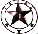 (image for) Star 29" Texas W/Ring Silver - Click Image to Close