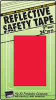 (image for) Reflective Tape 2x24" Red