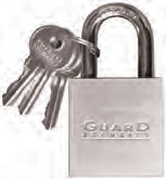 (image for) Padlock Solid Steel 1-3/4" Kd