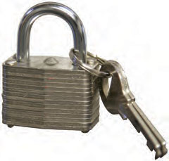 (image for) Padlock Warded 2" Kd Clamshell