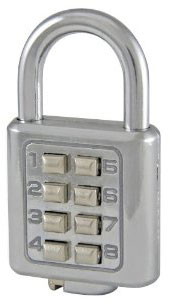 (image for) Padlock 8 Digit Push Button