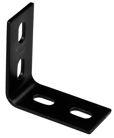 (image for) Corner Brace 5.1x1.5x1/8" Blk