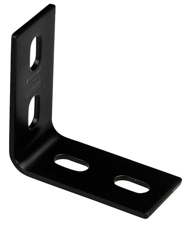 (image for) Corner Brace 7.1x1.5x1/8" Blk