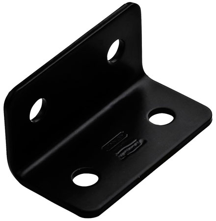 (image for) Corner Brace 1.6x3x1/8" Blk