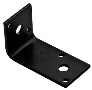 (image for) Corner Brace 2.1x5x1/8" Blk