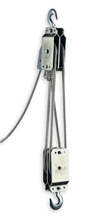 (image for) Pulleys: Single, Safety Hook, Swivel Eye