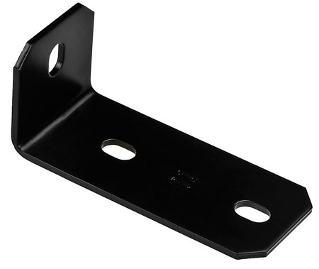 (image for) Corner Brace 6.8x3x3/16" Blk