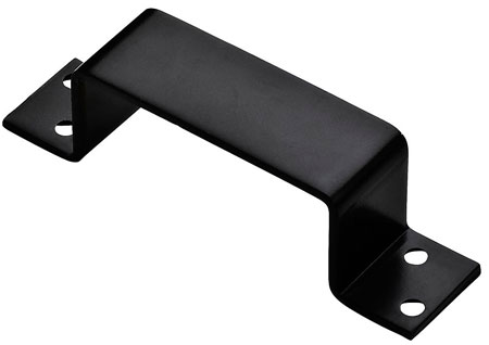 (image for) Bar Holder Closed 6.4x1.5" Blk