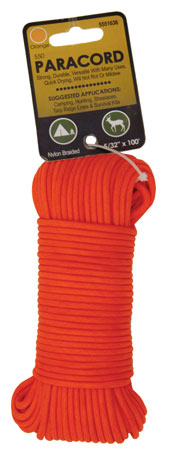 (image for) Paracord 550 Hv Org 5/32x100'