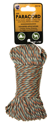 (image for) Paracord 550 Camo 5/32x100'