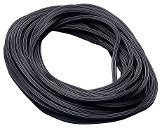 (image for) Spline .160"x25' Blk Serrated