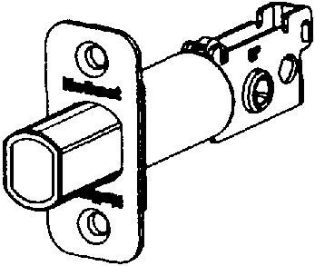 (image for) Deadlatch 2-3/8" Ab Rcl4