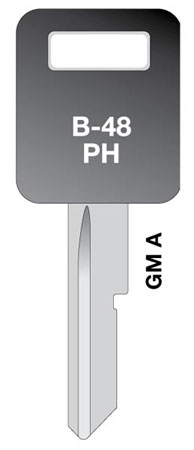 (image for) Key Blank Ph 84-86 Gm Gma 5/Bg