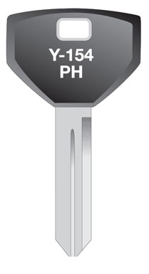 (image for) Key Blank Chr Ph 90-92 Van 5bg