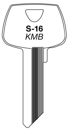 (image for) Key Blank Sargent 10/Bg