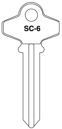 (image for) Key Blank Schlage 10/Bg