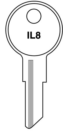 (image for) Key Blank Illinois Cam Lk 10bg
