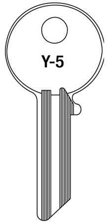 (image for) Key Blank Yale E Kywy 4pn 10bg